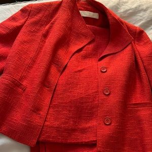 Valentino two peice tweed vintage women’s suit